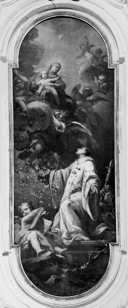 Apparizione della Madonna a San Bernardo - Firenze